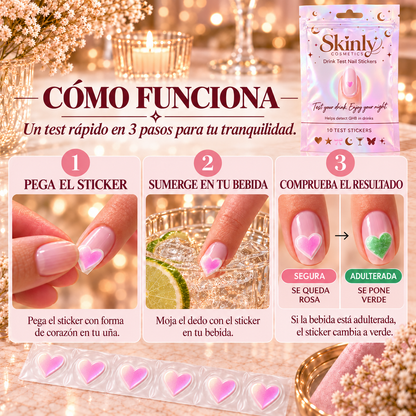 Stickers Detectoras de Bebidas - Skinly™