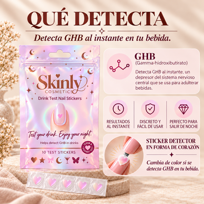 Stickers Detectoras de Bebidas - Skinly™