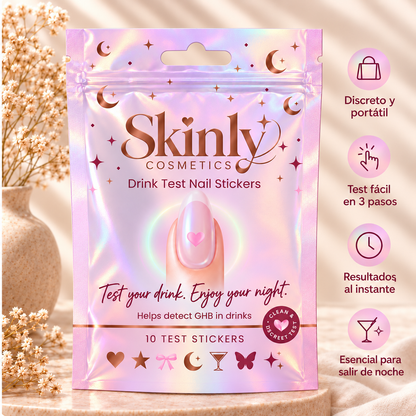 Stickers Detectoras de Bebidas - Skinly™